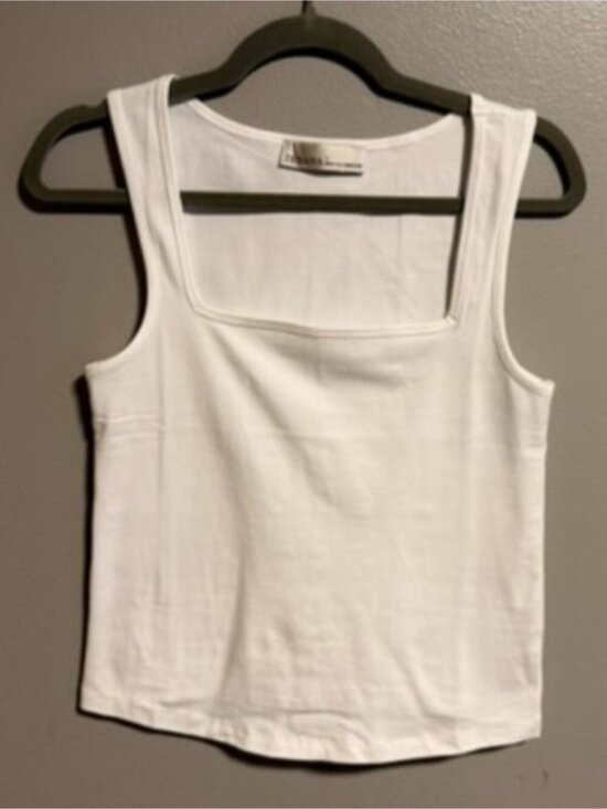 Tops - Neck Cropped Tank | Seamless Basic
